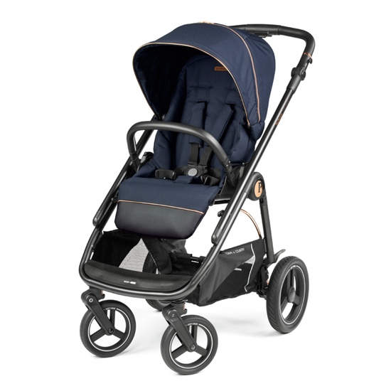 Детская коляска 2 в 1 Peg Perego Veloce TC Blue Shine - 2