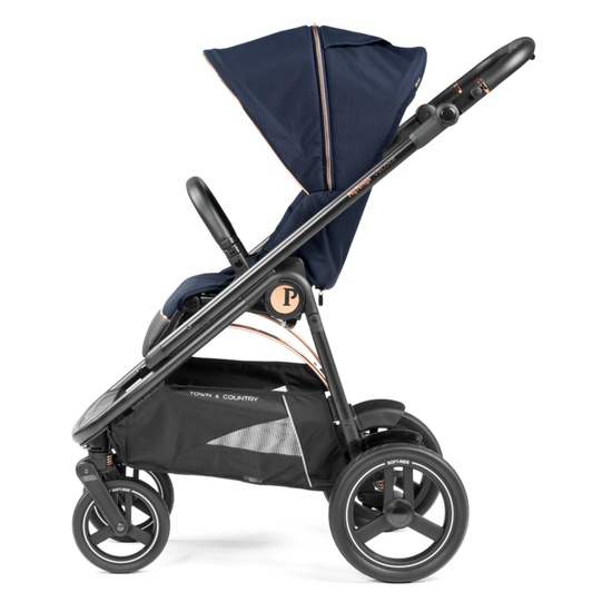 Детская коляска 2 в 1 Peg Perego Veloce TC Blue Shine - 4