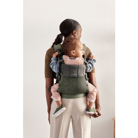 Эрго-рюкзак BabyBjorn Harmony 3D Mesh, Dark Green - 7