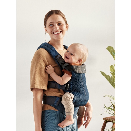 Эрго-рюкзак BabyBjorn Harmony 3D Mesh, Navy Blue - 1