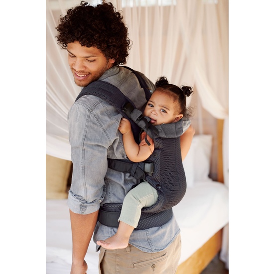 Эрго-рюкзак BabyBjorn Harmony 3D Mesh, Anthracite - 6
