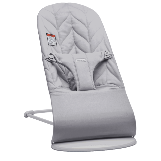 Шезлонг BabyBjorn Bouncer Bliss Cotton, Light gray
