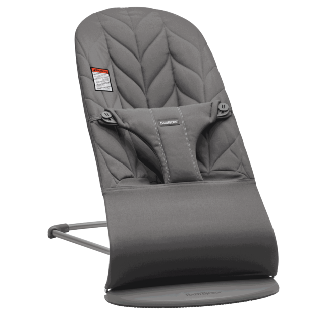Шезлонг BabyBjorn Bouncer Bliss Cotton, Anthracite