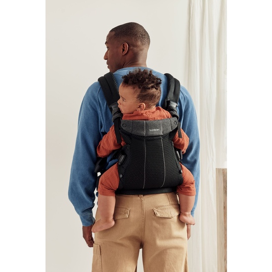 Эрго-рюкзак BabyBjorn Harmony 3D Mesh, Black - 5