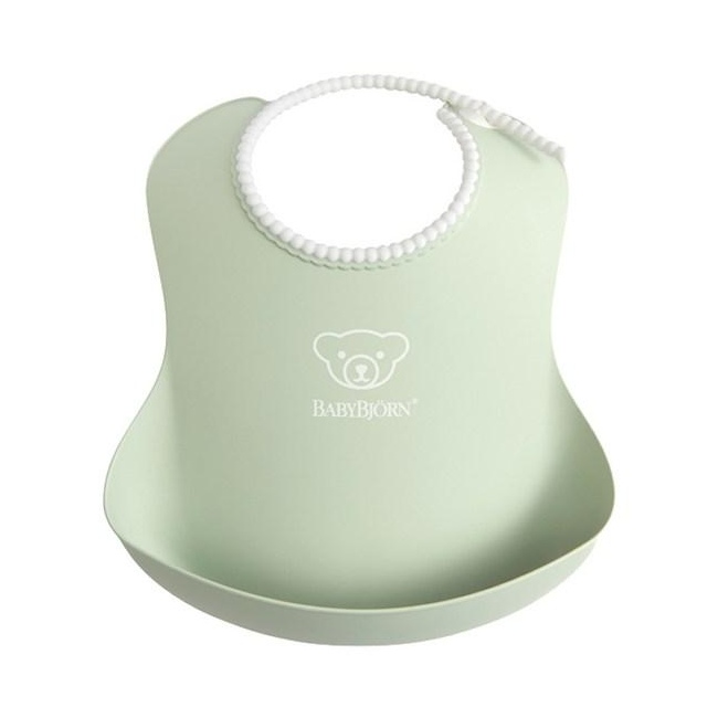Нагрудник силиконовый Babybjorn Green