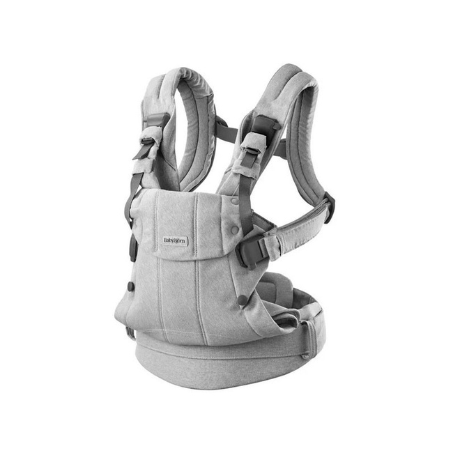 Эрго-рюкзак BabyBjorn Harmony Woven Light Grey Melange