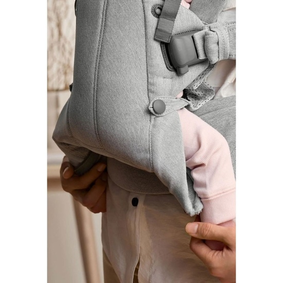 Эрго-рюкзак BabyBjorn Harmony Woven Light Grey Melange - 5