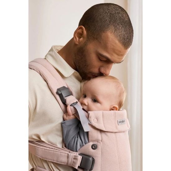 Эрго-рюкзак BabyBjorn Harmony Woven Light Pink Melange - 6