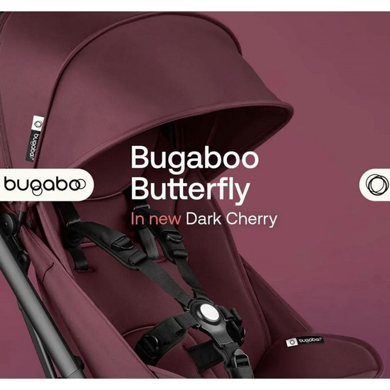 Коляска прогулочная Bugaboo Butterfly Dark Cherry - 7
