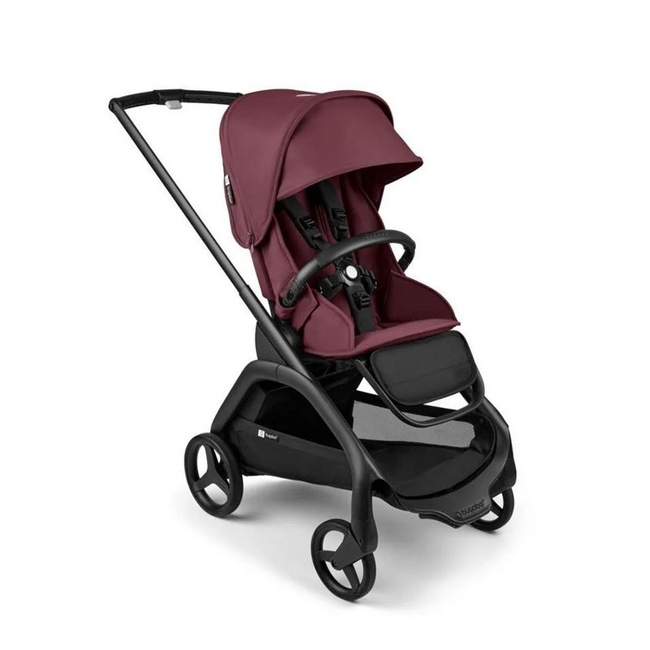 Коляска прогулочная Bugaboo Dragonfly Black/Dark Cherry-Dark Cherry