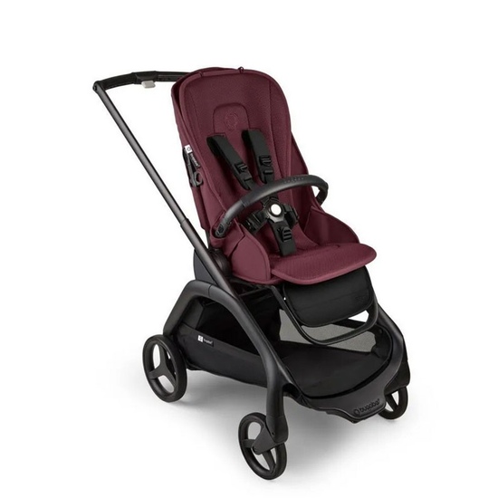 Коляска прогулочная Bugaboo Dragonfly Black/Dark Cherry-Dark Cherry - 2