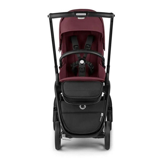 Коляска прогулочная Bugaboo Dragonfly Black/Dark Cherry-Dark Cherry - 6