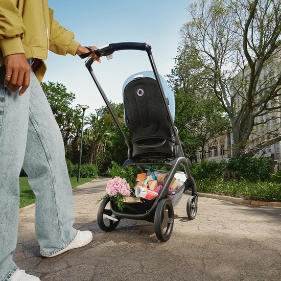 Коляска прогулочная Bugaboo Dragonfly Graphite Midnight Black/ Skyline Blue - 16