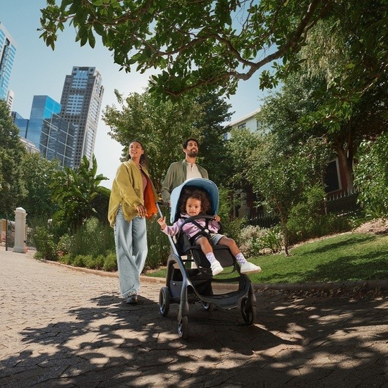 Коляска прогулочная Bugaboo Dragonfly Graphite Midnight Black/ Skyline Blue - 17