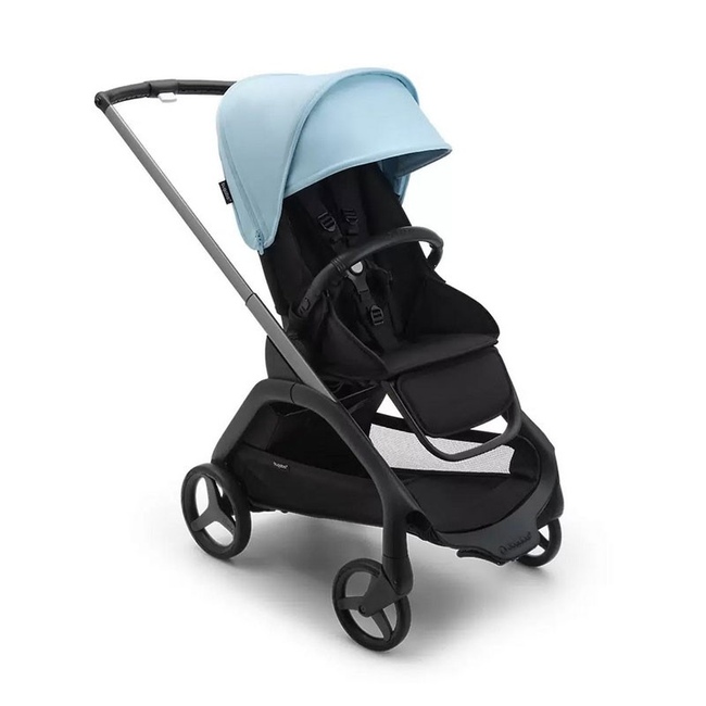 Коляска прогулочная Bugaboo Dragonfly Graphite Midnight Black/ Skyline Blue