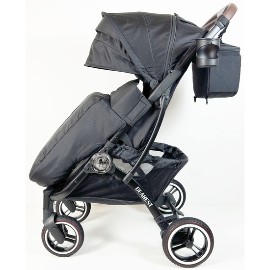 Прогулочная коляска DEAREST 820 Plus (2024) Черный/Черная рама - 4