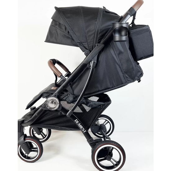 Прогулочная коляска DEAREST 820 Plus (2024) Черный/Черная рама - 5