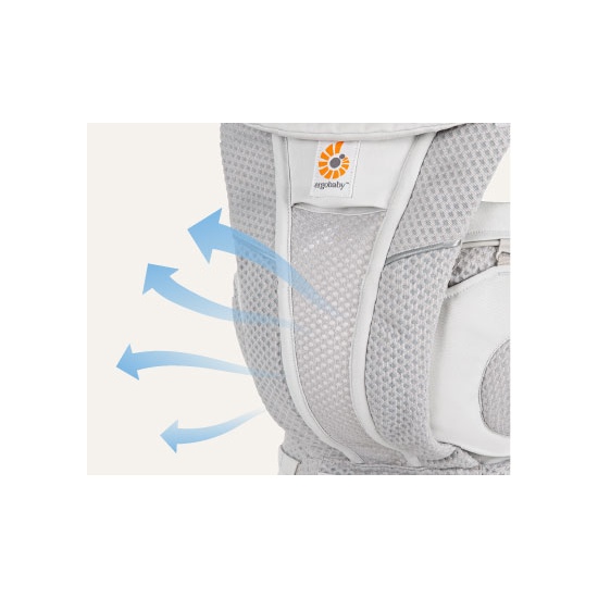 Эрго-рюкзак Ergobaby OMNI Breeze Pearl Grey - 6