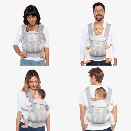 Эрго-рюкзак Ergobaby OMNI Breeze Pearl Grey - 7