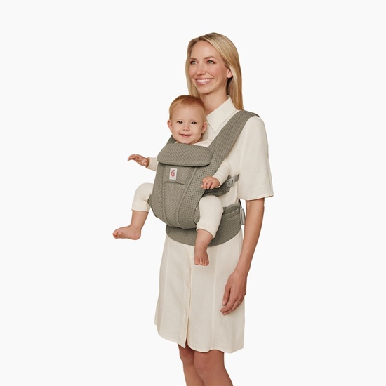 Рюкзак-кенгуру Ergobaby Omni Deluxe Mesh Soft Olive - 5