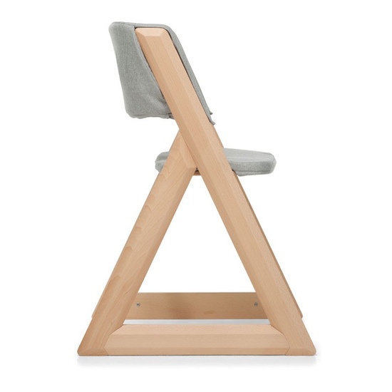 Растущий стул из бука Foppapedretti Stile Grey Melange - 2