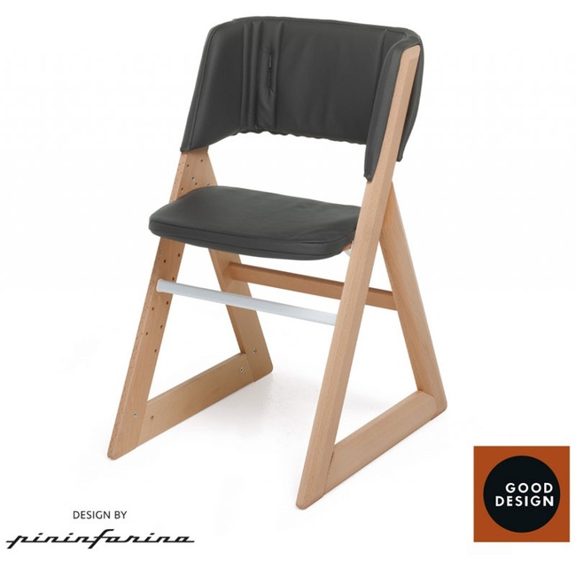 Растущий стул из бука Foppapedretti Stile Graphite