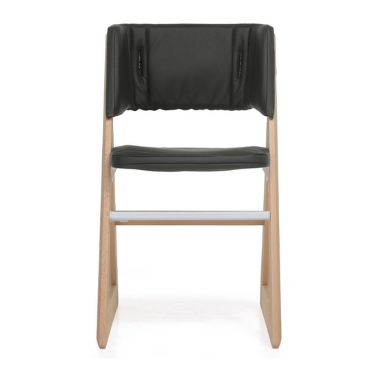 Растущий стул из бука Foppapedretti Stile Graphite - 1