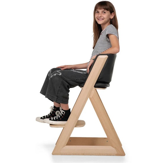 Растущий стул из бука Foppapedretti Stile Graphite - 3