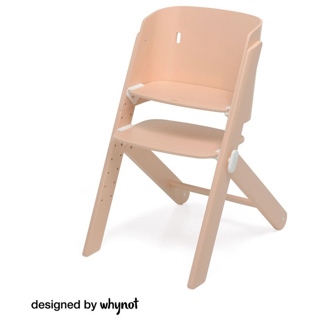 Растущий стул из бука Foppapedretti Tiramisu Cipria