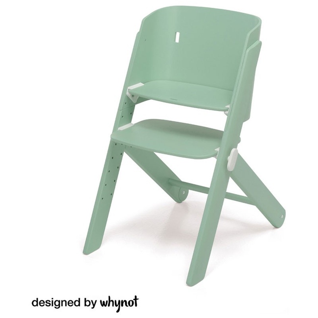 Растущий стул из бука Foppapedretti Tiramisu Menta