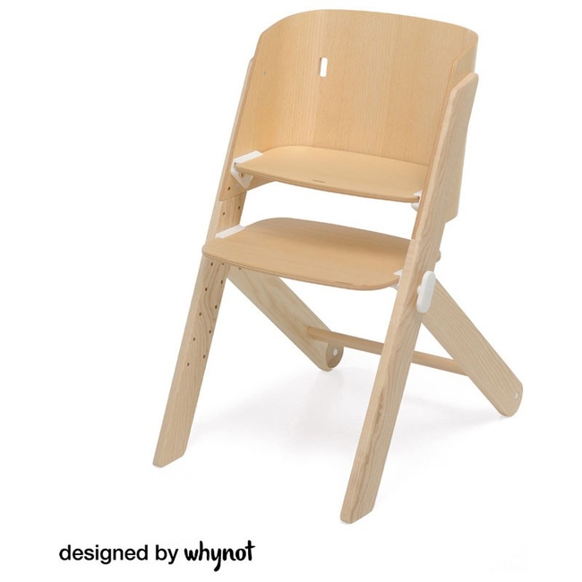 Растущий стул из бука Foppapedretti Tiramisu Natural