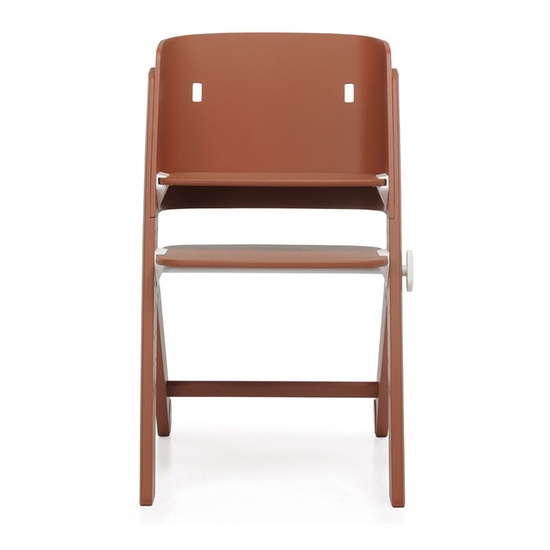 Растущий стул из бука Foppapedretti Tiramisu Terracotta - 2