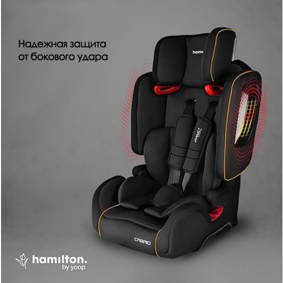 Автокресло Hamilton Cabrio neon red - 7
