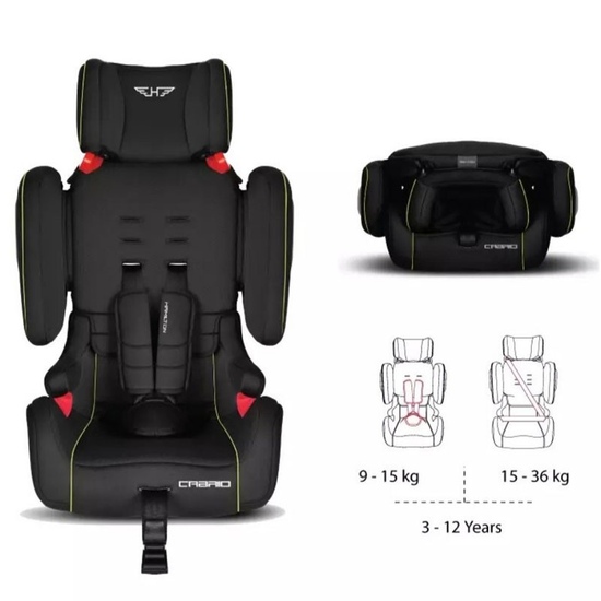 Автокресло Hamilton Cabrio neon red - 8