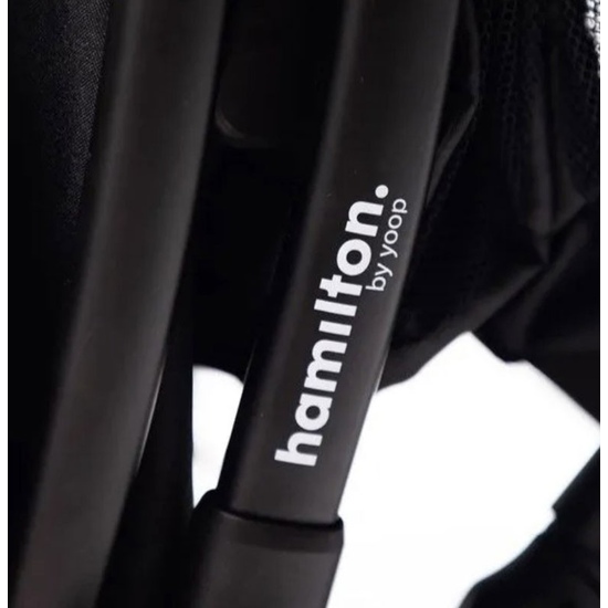 Прогулочная коляска Hamilton S2 Black - 7