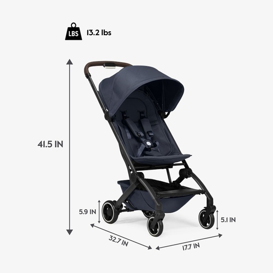 Коляска прогулочная Joolz Aer+Navy Blue 2024 года - 1