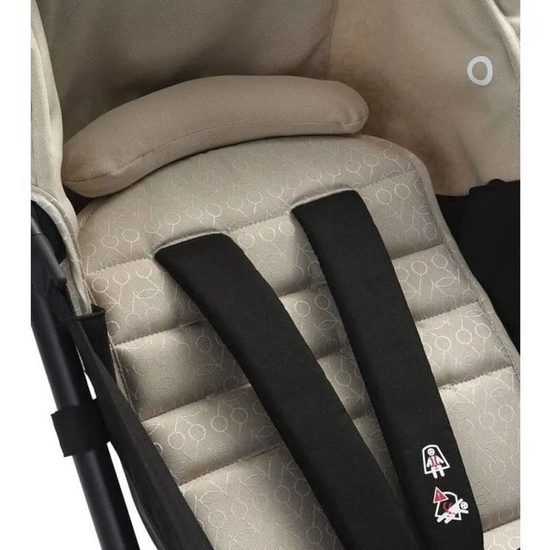 Коляска 2 в 1 Stokke YoYo³ Newborn pack Bonpoint белая рама - 4