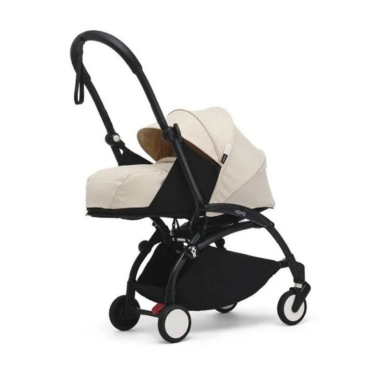 Коляска 2 в 1 Stokke YoYo³ Newborn pack Bonpoint чёрная рама - 1