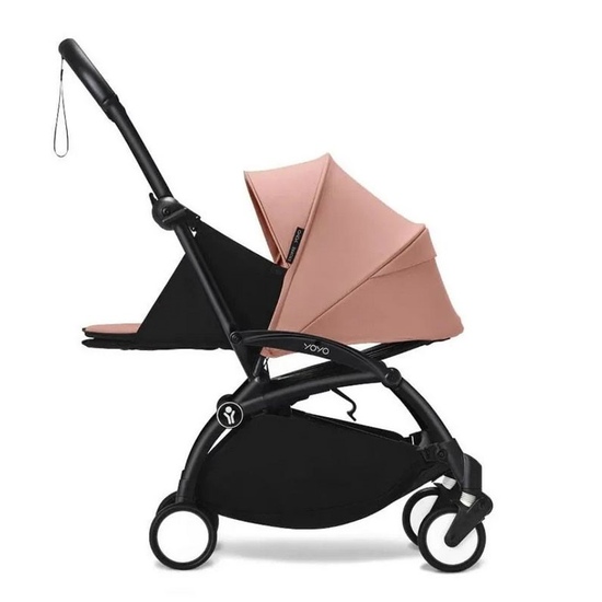 Коляска 2 в 1 Stokke YoYo³ Newborn pack Ginger чёрная рама - 2