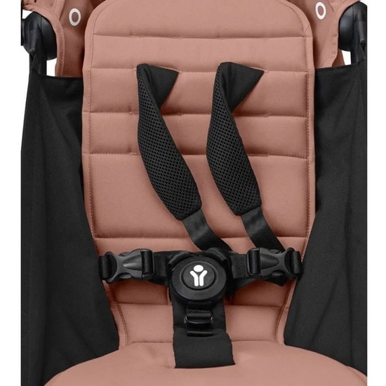 Коляска 2 в 1 Stokke YoYo³ Newborn pack Ginger чёрная рама - 9