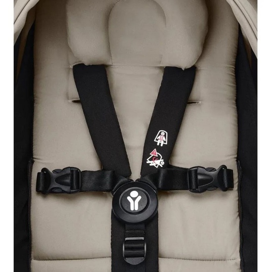 Коляска 2 в 1 Stokke YoYo³ Newborn pack Taupe чёрная рама - 9