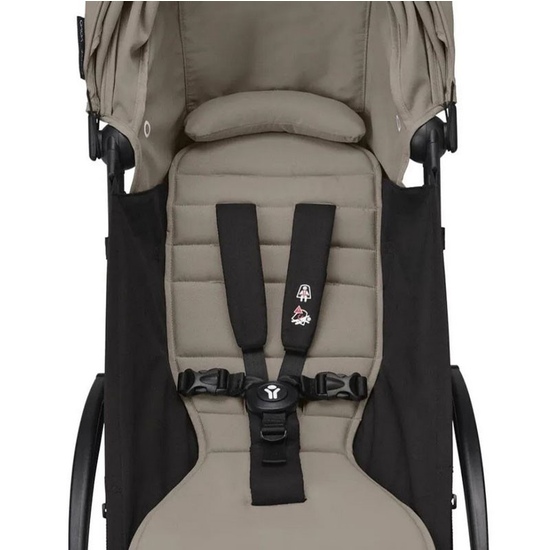 Коляска 2 в 1 Stokke YoYo³ Newborn pack Taupe чёрная рама - 8