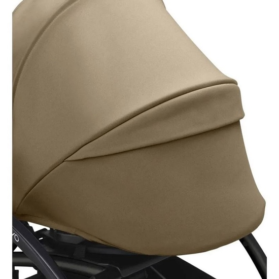 Коляска 2 в 1 Stokke YoYo³ Newborn pack Toffee чёрная рама - 6
