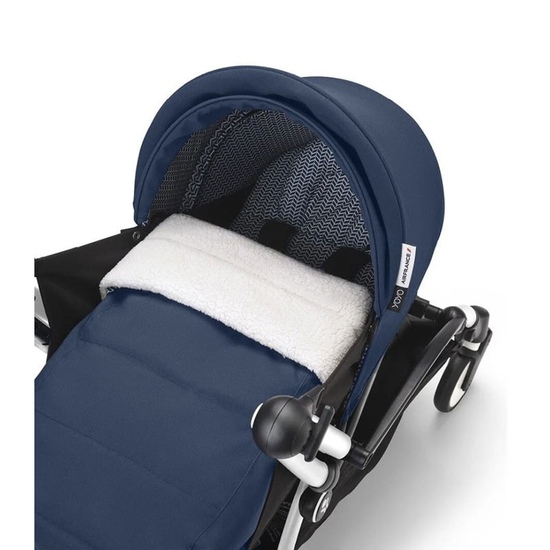 Коляска 2 в 1 Stokke YoYo³ Newborn pack Air France чёрная рама - 4