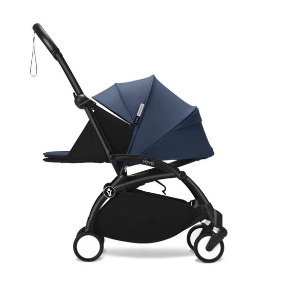 Коляска 2 в 1 Stokke YoYo³ Newborn pack Air France чёрная рама - 3