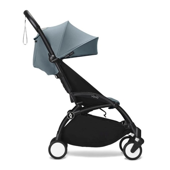 Прогулочная коляска Stokke Yoyo 3 Aqua шасси черный - 1