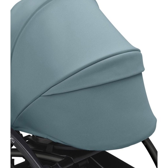 Коляска 2 в 1 Stokke YoYo³ Newborn pack Aqua чёрная рама - 4