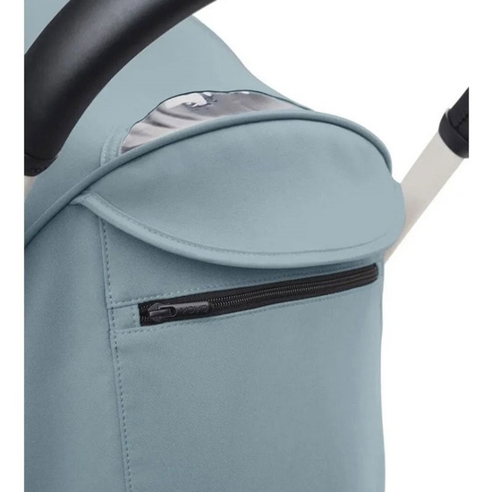 Коляска 2 в 1 Stokke YoYo³ Newborn pack Aqua белая рама - 6