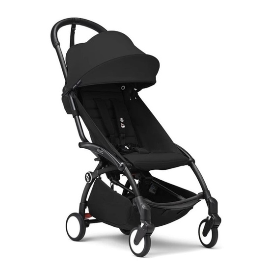 Коляска 2 в 1 Stokke YoYo³ Newborn pack Black чёрная рама - 7