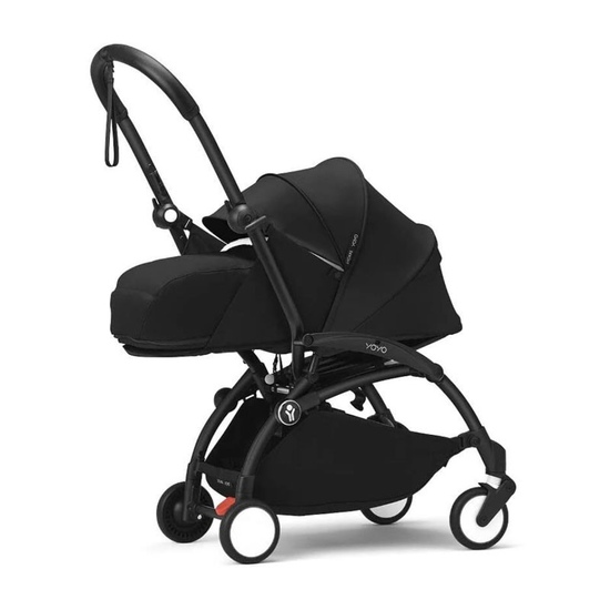 Коляска 2 в 1 Stokke YoYo³ Newborn pack Black чёрная рама - 1